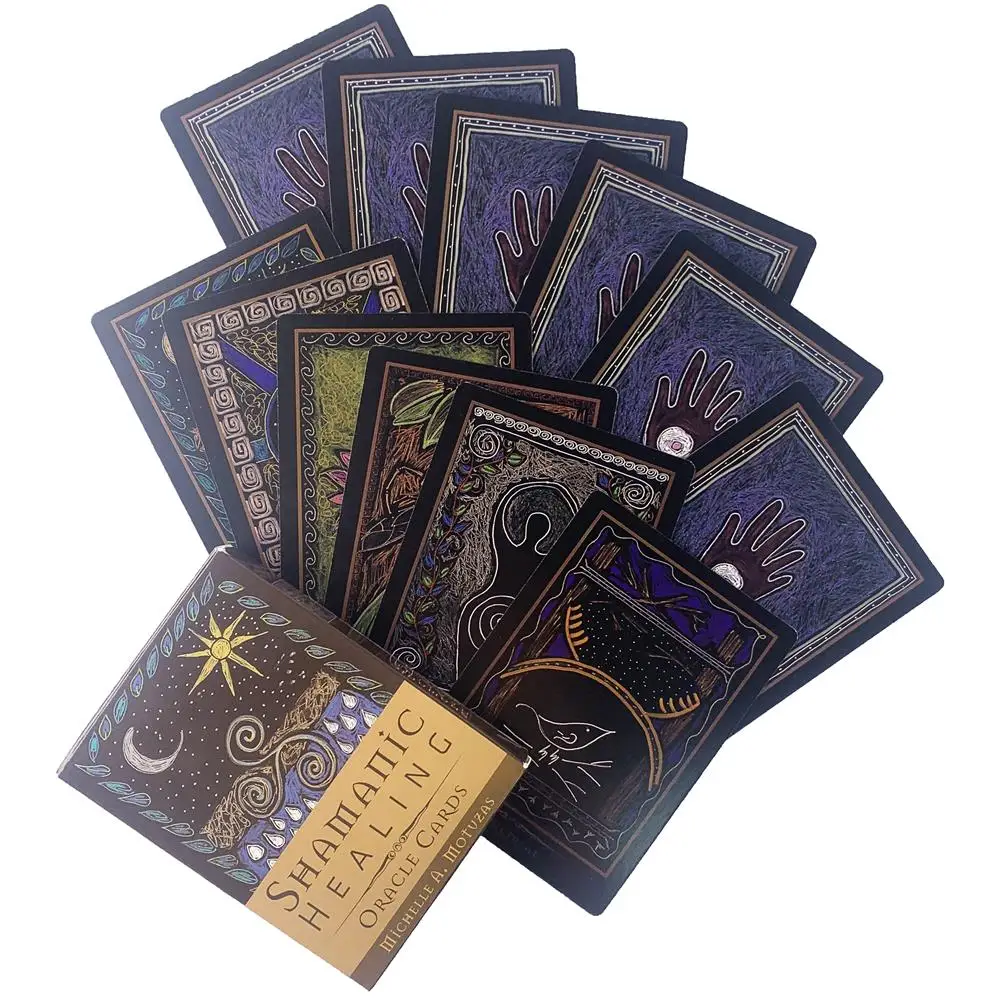Shamanic Healing Tarot Cards with PDF Guide Book Playing Cards Miniatures  Oracle Board Game Fate Divination: Buy Online at Best Prices in Pakistan |  Daraz.pk