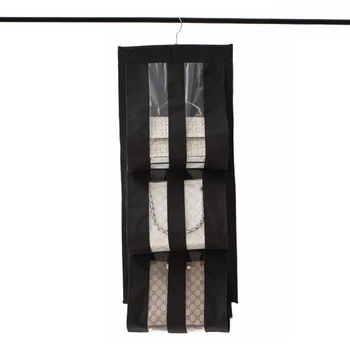 Hanging Handbag Organizer 6 Pockets Shelf Bag Storage Holder Wardrobe Closets Washable, Durable And Practical To Use
Hanging Handbag Organizer 6 Pockets Shelf Bag Storage Holder Wardrobe Closets Washable, Durable And Practical To Use