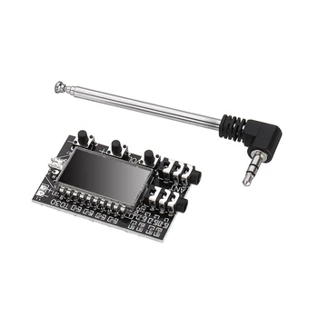 DC 3V-16V Digital LCD Dual Channel FM Stereo Transmitter Wireless Audio Transmission Module Frequency 76MHz-108MHz with Antenna
DC 3V-16V Digital LCD Dual Channel FM Stereo Transmitter Wireless Audio Transmission Module Frequency 76MHz-108MHz with Antenna