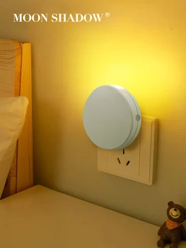 MOONSHADOW Night Light Bedroom Decor Intelligent Touch Sensor Light Energy-saving Light Control Round Induction Lamp EU 220V
MOONSHADOW Night Light Bedroom Decor Intelligent Touch Sensor Light Energy-saving Light Control Round Induction Lamp EU 220V
