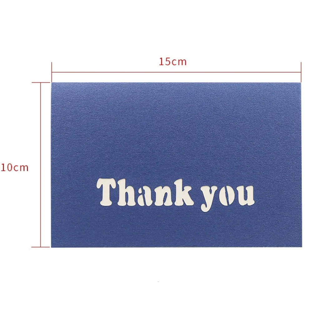 blue business card thank you cards business custom invitations
