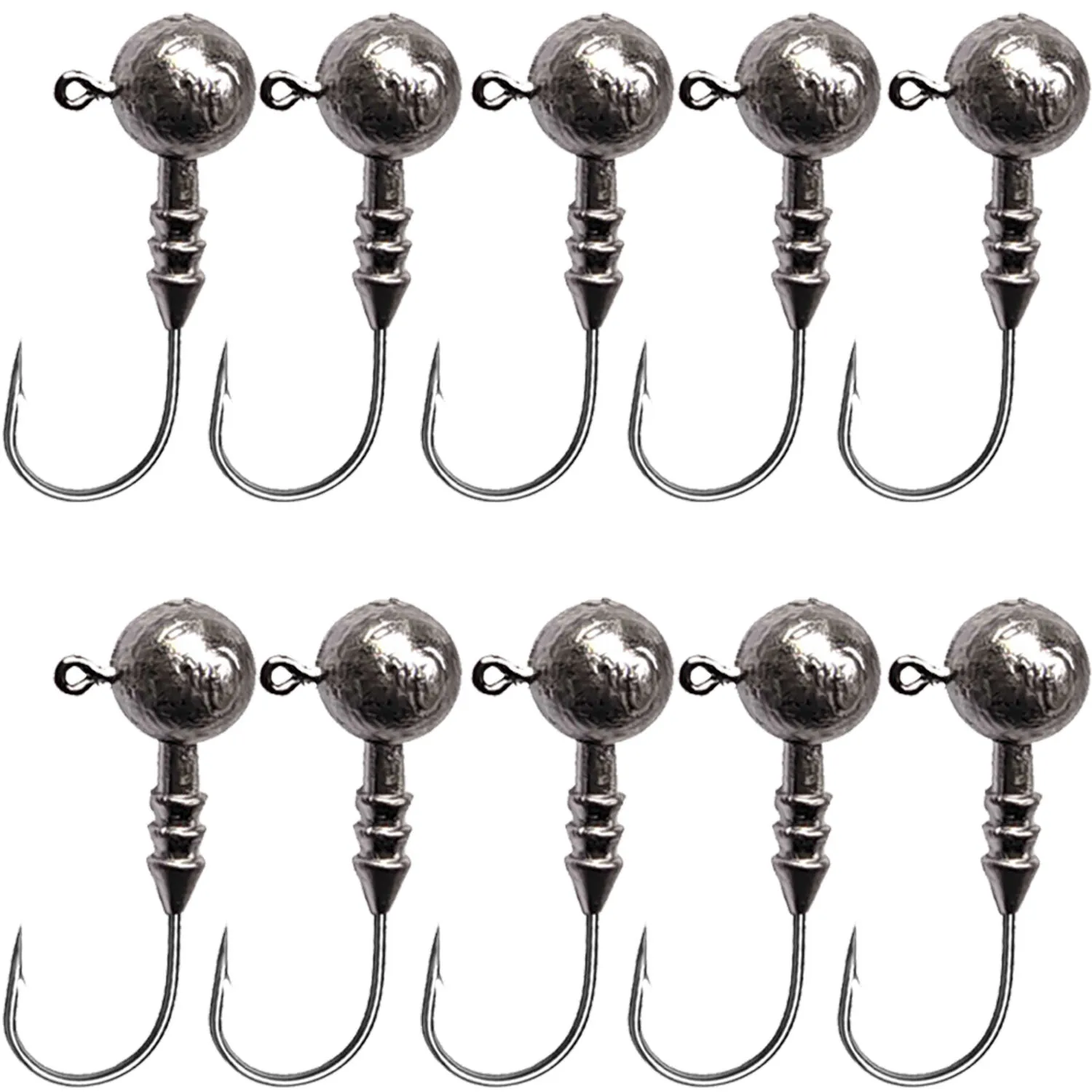 10pcs/lot Jig Head Fishing Hook 3.5g 5g 7g 10g 14g High Carbon Steel Crank Fishhook For Soft Lure Fishing Tackle Accessories
10pcs/lot Jig Head Fishing Hook 3.5g 5g 7g 10g 14g High Carbon Steel Crank Fishhook For Soft Lure Fishing Tackle Accessories