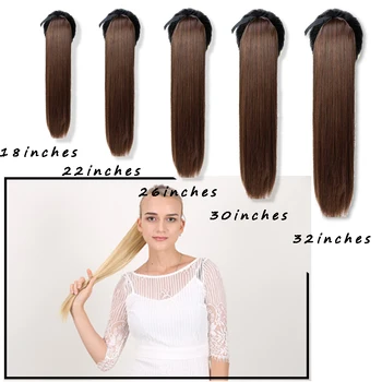 TALANG Long Straight Drawstring Ponytail Synthetic Heat Resistance Ponytail Clip In Hair Extensions for Woman
TALANG Long Straight Drawstring Ponytail Synthetic Heat Resistance Ponytail Clip In Hair Extensions for Woman