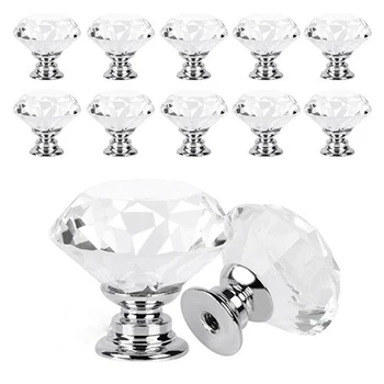 20 Pack Diamond Shape Knob Cupboard Drawer Pull Handle Knobs Brand New Knobs and Handles for Furniture Drawers
20 Pack Diamond Shape Knob Cupboard Drawer Pull Handle Knobs Brand New Knobs and Handles for Furniture Drawers