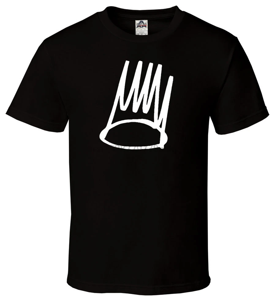 Фото J Cole DreamVille-Черная футболка Records Rap JCole в стиле хип-хоп Saint White S-2XL модные футболки