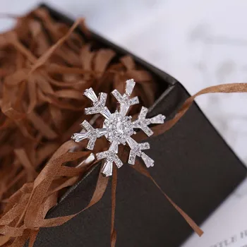 MISSFOX Luxury Diamond Ring Women Wedding Rotatable Snowflake Shaper Ring Elegant Fashion Lady Party Jewelry Gift Free Shipping
MISSFOX Luxury Diamond Ring Women Wedding Rotatable Snowflake Shaper Ring Elegant Fashion Lady Party Jewelry Gift Free Shipping