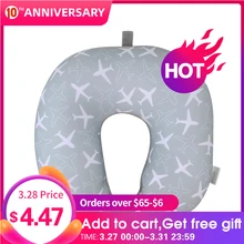 Bohemia praia u travesseiro nanopartículas pescoço apoio encosto de cabeça almofada de cuidados de saúde avião vôo espuma travesseiro para viagens(China)