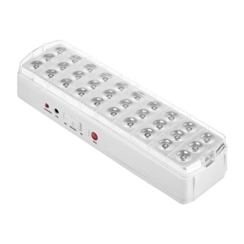 LED emergency lamp, 30 LED, 3 W, AC / DC, 220 V, rechargeable battery Lead Acid, white 4508101
LED emergency lamp, 30 LED, 3 W, AC / DC, 220 V, rechargeable battery Lead Acid, white 4508101