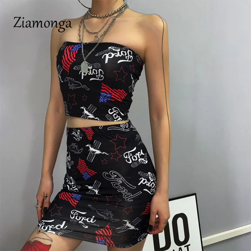 Ziamonga Two Piece Set 2 Piece Set Women Crop Top And Skirt Set Two Piece Outfits Matching Sets Active Wear Conjunto Feminino
Ziamonga Two Piece Set 2 Piece Set Women Crop Top And Skirt Set Two Piece Outfits Matching Sets Active Wear Conjunto Feminino