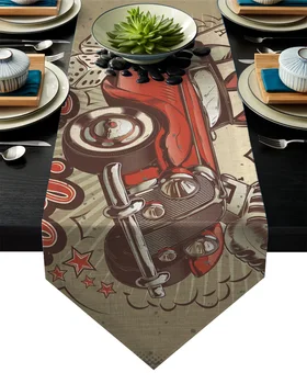 Car Poker Sound Mai Retro Dice Cartoon Table Runner Table Flag Home Party Decorative Tablecloth Table Runners
Car Poker Sound Mai Retro Dice Cartoon Table Runner Table Flag Home Party Decorative Tablecloth Table Runners