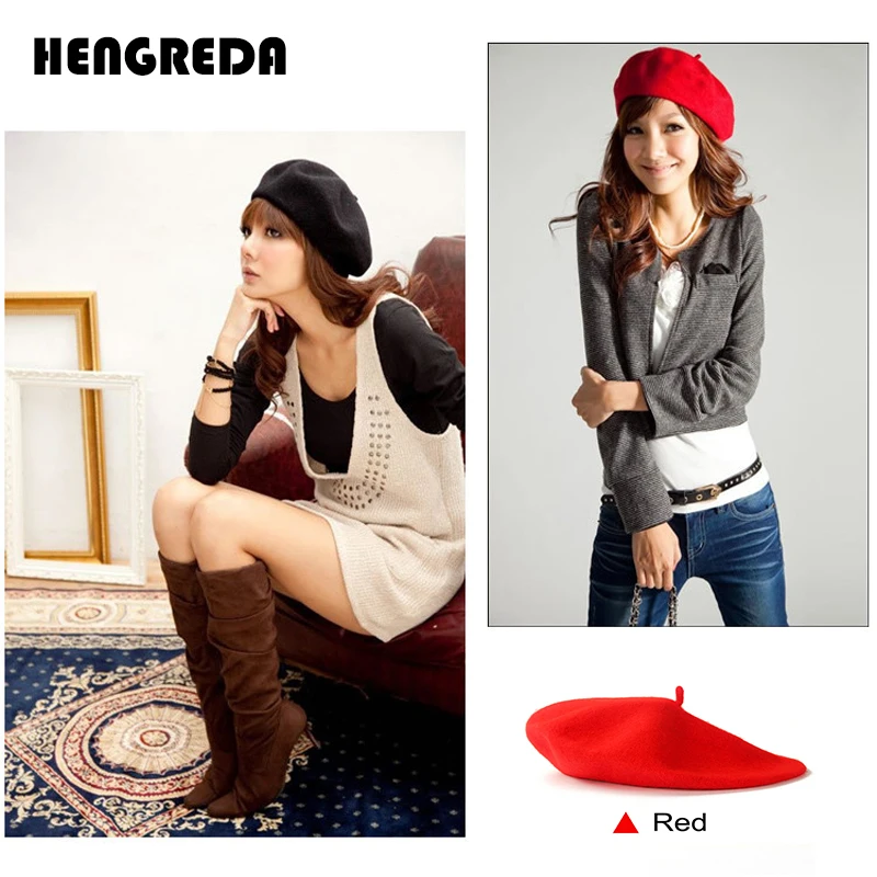 Women Beret Hat Ladies Caps French Style Beanie Hats French Fashion Wool Solid Color Cap for Women Girls
Women Beret Hat Ladies Caps French Style Beanie Hats French Fashion Wool Solid Color Cap for Women Girls