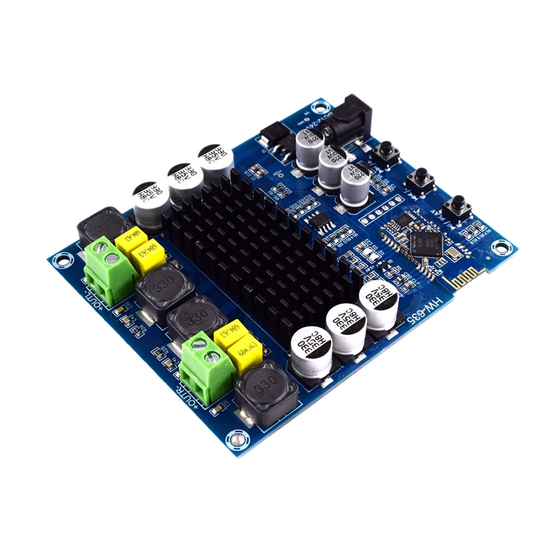 TPA3116D2 Dual-Channel Stereo High Power Digital Audio Power Amplifier Board 2x120W Bluetooth 4.0
TPA3116D2 Dual-Channel Stereo High Power Digital Audio Power Amplifier Board 2x120W Bluetooth 4.0