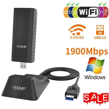 Wholesale 1900Mbps USB Wifi Lan Wifi Dongle Adapter 2.4GHz 5.8GHz USB 3.0 Wireless Network Card For MAC/Liunx OS/Windows7/8/10 
Wholesale 1900Mbps USB Wifi Lan Wifi Dongle Adapter 2.4GHz 5.8GHz USB 3.0 Wireless Network Card For MAC/Liunx OS/Windows7/8/10