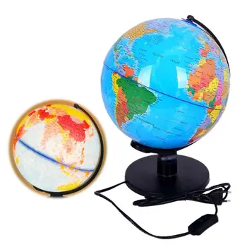1Pc 9.84 Inches English Globe with Stand and Luminous Light Geography Teaching Globe Adults Children Discovery World Ball
1Pc 9.84 Inches English Globe with Stand and Luminous Light Geography Teaching Globe Adults Children Discovery World Ball