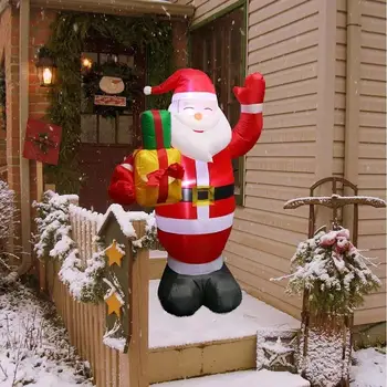 Inflatables Santa Claus Airblown Santa Claus Gift Package Christmas Supper Market with LED Giant Toy Inflatable Yard Garden
Inflatables Santa Claus Airblown Santa Claus Gift Package Christmas Supper Market with LED Giant Toy Inflatable Yard Garden