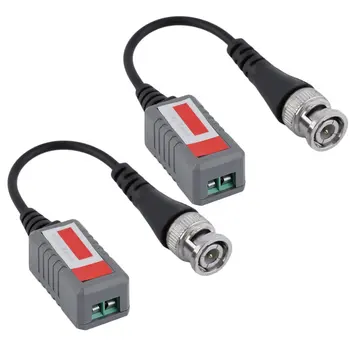 BZX-212L 1 Channel Passive Video Transceiver for Balun BNC CCTV Connector CAT5 Cable black color durable
BZX-212L 1 Channel Passive Video Transceiver for Balun BNC CCTV Connector CAT5 Cable black color durable