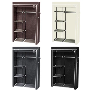 64" Closet Organizer Wardrobe Closet Portable Closet shelves, Closet Storage Organizer with Non-woven Fabric
64" Closet Organizer Wardrobe Closet Portable Closet shelves, Closet Storage Organizer with Non-woven Fabric
