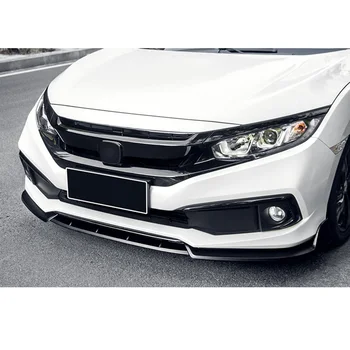 3Pcs Front Bumper Lip Spoiler Splitter Protection Protector Diffuser Spolier For Honda For Civic 2/4 Door 2019 2020
3Pcs Front Bumper Lip Spoiler Splitter Protection Protector Diffuser Spolier For Honda For Civic 2/4 Door 2019 2020