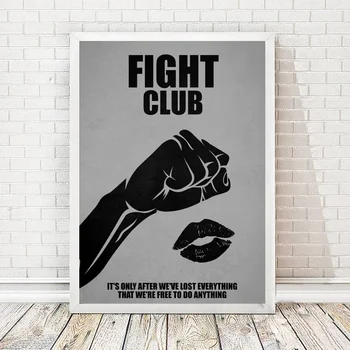 Fight Club Minimal Movie Art Canvas Poster Home Wall Decor (No Frame)
Fight Club Minimal Movie Art Canvas Poster Home Wall Decor (No Frame)