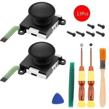 13pc/set Analog 3D Joy con Joystick Replacement for Nintendo Switch,joycon Switch joysticks compatiable with Left joycon Right S
13pc/set Analog 3D Joy con Joystick Replacement for Nintendo Switch,joycon Switch joysticks compatiable with Left joycon Right S