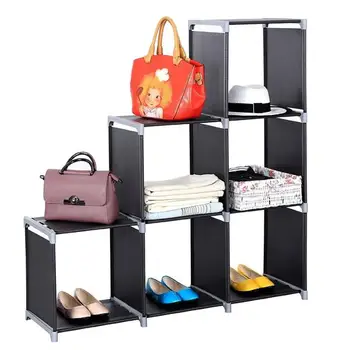 Multi-layer Simple Bookshelf Multifunctional Assembled 3 Tiers 9 Compartments Storage Shelf Non-woven Fabric Organizer Storage
Multi-layer Simple Bookshelf Multifunctional Assembled 3 Tiers 9 Compartments Storage Shelf Non-woven Fabric Organizer Storage