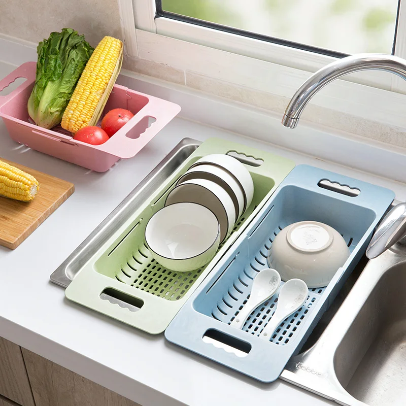 1pcs Plastic Adjustable Sink Dish Drying Rack Kitchen Organizer Sink Drain Basket Vegetable Fruit Holder Storage Rack
1pcs Plastic Adjustable Sink Dish Drying Rack Kitchen Organizer Sink Drain Basket Vegetable Fruit Holder Storage Rack