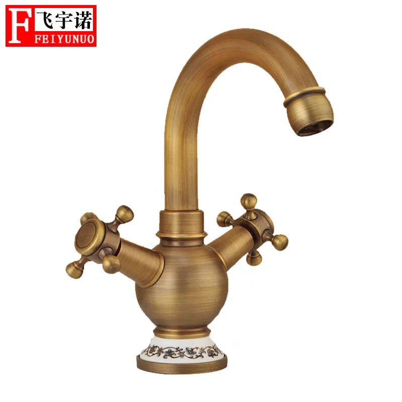 Copper European Style Vintage Ceramic Tap Wholesale Rotatable Water Extractor Hot And Cold Mixing Faucet Kitchen Faucet
Copper European Style Vintage Ceramic Tap Wholesale Rotatable Water Extractor Hot And Cold Mixing Faucet Kitchen Faucet