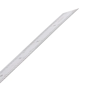 Stainless Steel Double Side Measuring Straight Edge Ruler 60cm Silver R9JB
Stainless Steel Double Side Measuring Straight Edge Ruler 60cm Silver R9JB