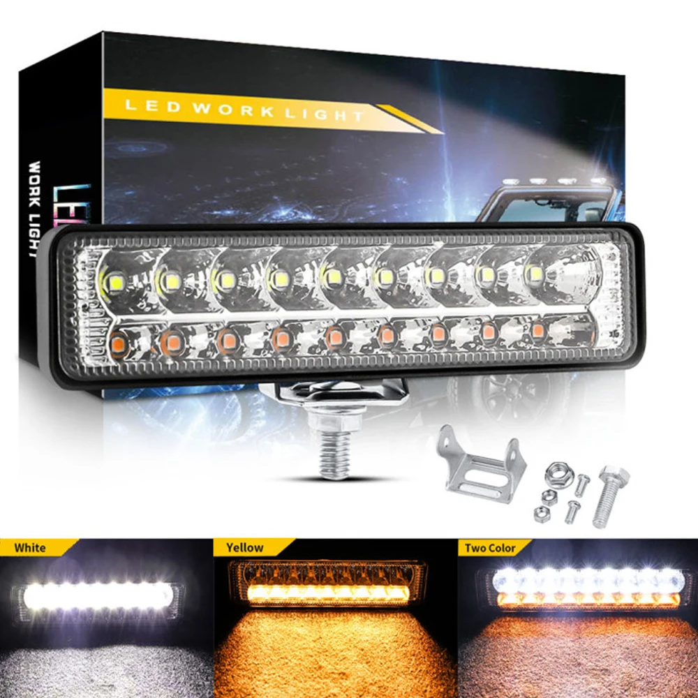 2Pcs 18W LED Light Bar Driving Lamp Flood Lights Auto Modified Lights Accessory Waterproof For SUV Off Road LED Work Light Lamp
2Pcs 18W LED Light Bar Driving Lamp Flood Lights Auto Modified Lights Accessory Waterproof For SUV Off Road LED Work Light Lamp