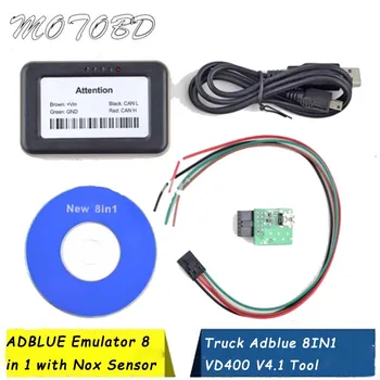 Truck Adblue VD400 V4.1 ADBLUE Emulator 8 in 1 with Nox Sensor Adblue Emulator 8in1 Truck Diagnostic TooL
Truck Adblue VD400 V4.1 ADBLUE Emulator 8 in 1 with Nox Sensor Adblue Emulator 8in1 Truck Diagnostic TooL