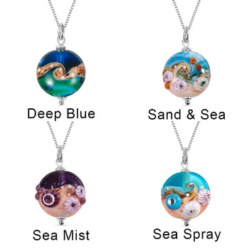 AILIN Blue Sea Glass Pendant Necklace Beach Necklace Women Kids Cute Necklace 925 Silver Chains Necklace
AILIN Blue Sea Glass Pendant Necklace Beach Necklace Women Kids Cute Necklace 925 Silver Chains Necklace