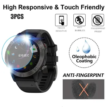 3PCS Ultra Clear Film Explosion-Proof Smart Watch band Protective Tempered Glass Screen Protector for GARMIN FENIX 6 Pro
3PCS Ultra Clear Film Explosion-Proof Smart Watch band Protective Tempered Glass Screen Protector for GARMIN FENIX 6 Pro