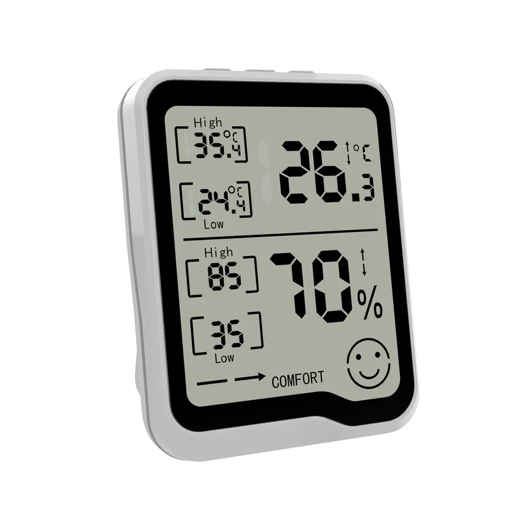 Large Screen Digital LCD Display Indoor Thermometer Household Weather Station Home Baby Room Temperature Memory Meters
Large Screen Digital LCD Display Indoor Thermometer Household Weather Station Home Baby Room Temperature Memory Meters