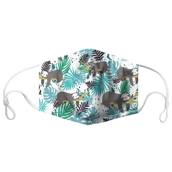 Cute Sloth Printed Face Mouth Mask 7pcs Filters PM2.5 Filtr Germ Protection Comfortable Dustproof Maske For Kids
Cute Sloth Printed Face Mouth Mask 7pcs Filters PM2.5 Filtr Germ Protection Comfortable Dustproof Maske For Kids
