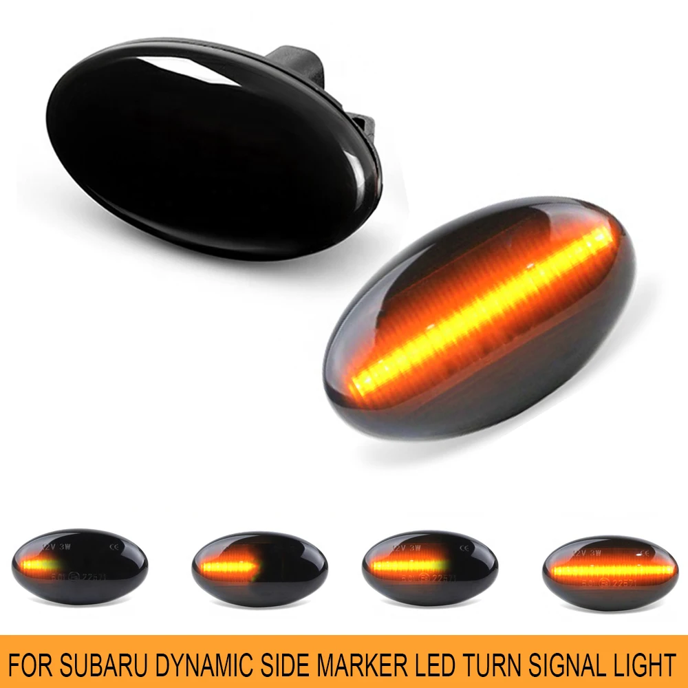 Sequential Flashing LED Turn Signal Lights For Subaru Liberty Forester Impreza WRX STI GDA GDB Dynamic Indicator Lamp
Sequential Flashing LED Turn Signal Lights For Subaru Liberty Forester Impreza WRX STI GDA GDB Dynamic Indicator Lamp