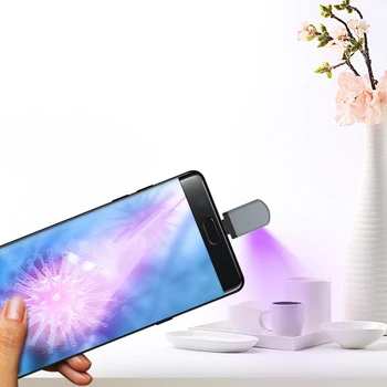 Portable UVC Disinfection UV LED Bactericidal Lamp Light Mobile Phone USB Interface Plug Power Handheld Sterilize Mini Lamps
Portable UVC Disinfection UV LED Bactericidal Lamp Light Mobile Phone USB Interface Plug Power Handheld Sterilize Mini Lamps