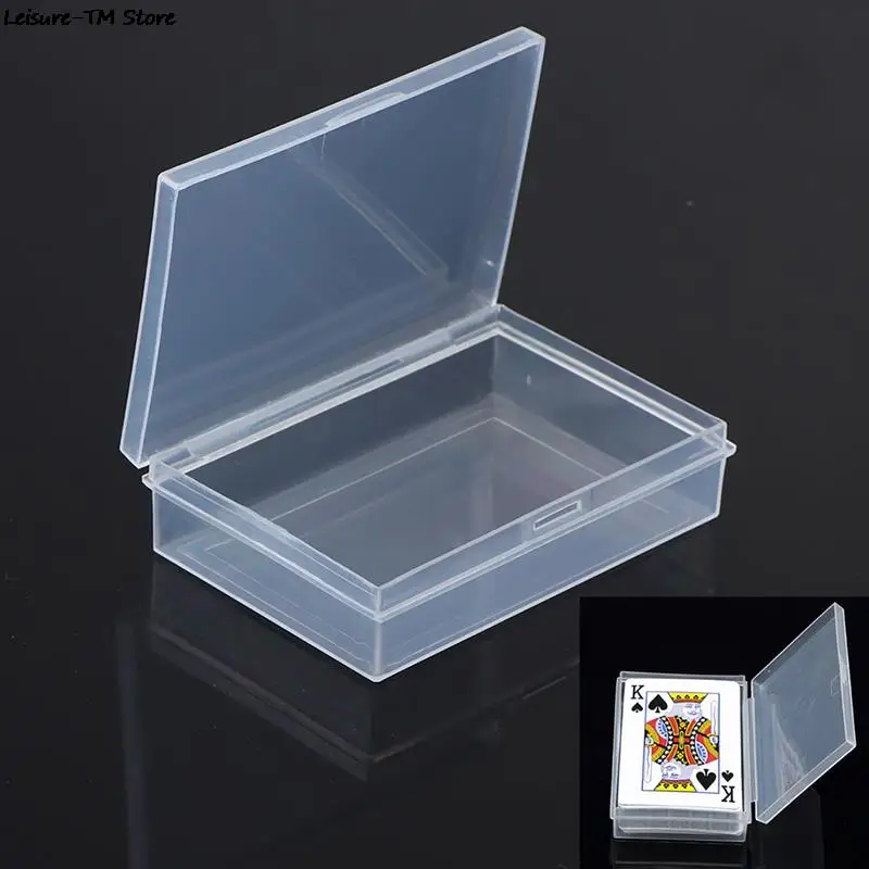 Пластиковая коробка x см контейнер для игральных карт Полипропиленовый