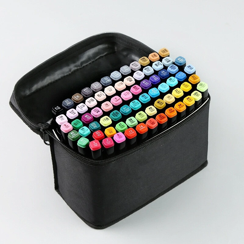 12/24/36/48/60 Colors Dual Tip Art Marker Pens Watercolor Fine Liner Markers Drawing Painting Pen Brush School Supplies 04379
12/24/36/48/60 Colors Dual Tip Art Marker Pens Watercolor Fine Liner Markers Drawing Painting Pen Brush School Supplies 04379