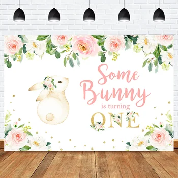 Cute Bunny One Birthday Backdrop for Photography Spring Watercolor Flowers Rabbit 1st Birthday Party Dessert Table Background
Cute Bunny One Birthday Backdrop for Photography Spring Watercolor Flowers Rabbit 1st Birthday Party Dessert Table Background