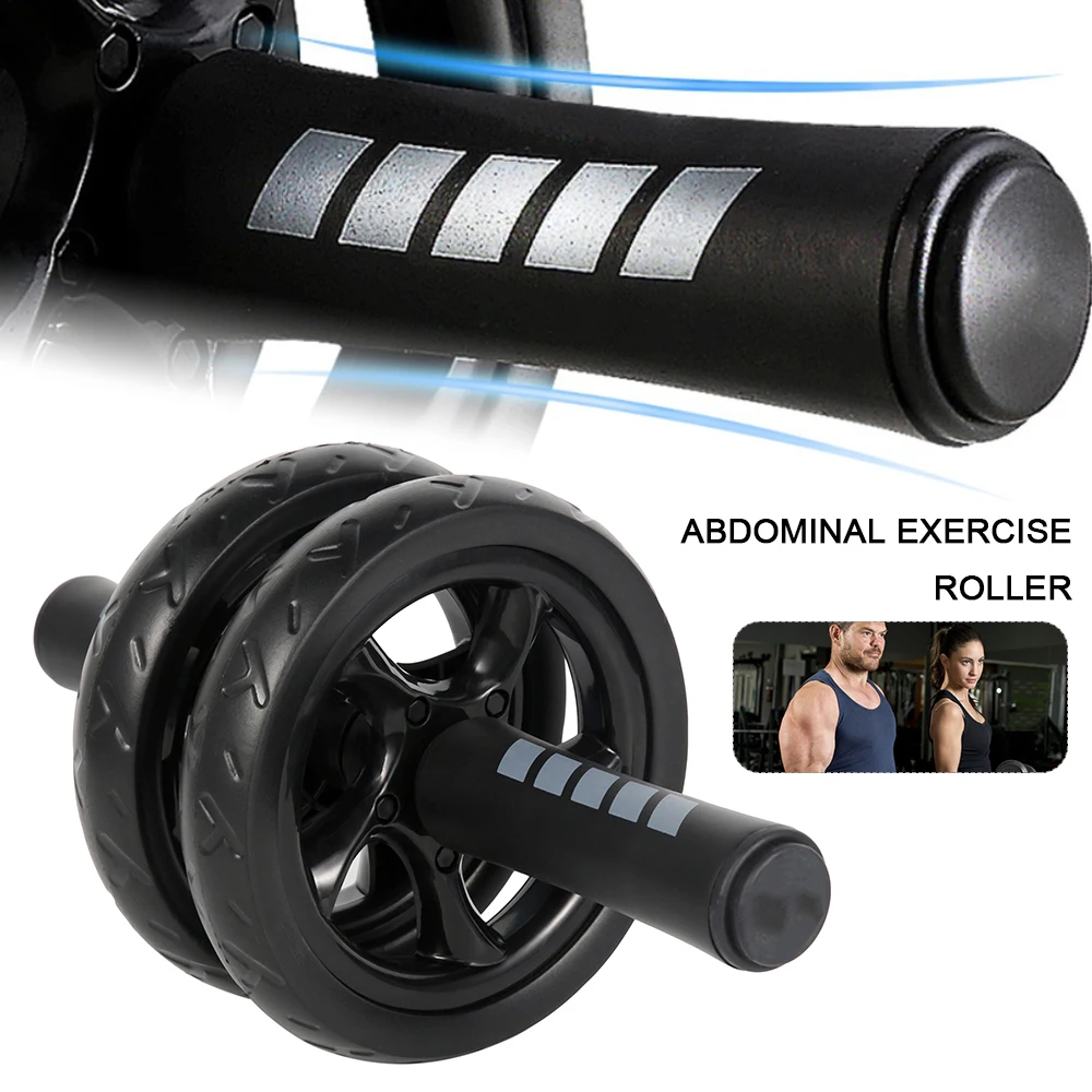 2020 Muscle Exercise Equipment Home Fitness Equipment Double Wheel Abdominal Power Wheel Ab Roller Gym Roller Trainer Training
2020 Muscle Exercise Equipment Home Fitness Equipment Double Wheel Abdominal Power Wheel Ab Roller Gym Roller Trainer Training