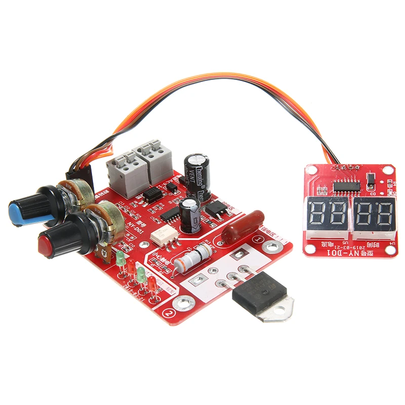 New Spot Welder Machine Time Control 40A Electronic Controller Digital Display Controller Weld Module Board For Welders
New Spot Welder Machine Time Control 40A Electronic Controller Digital Display Controller Weld Module Board For Welders