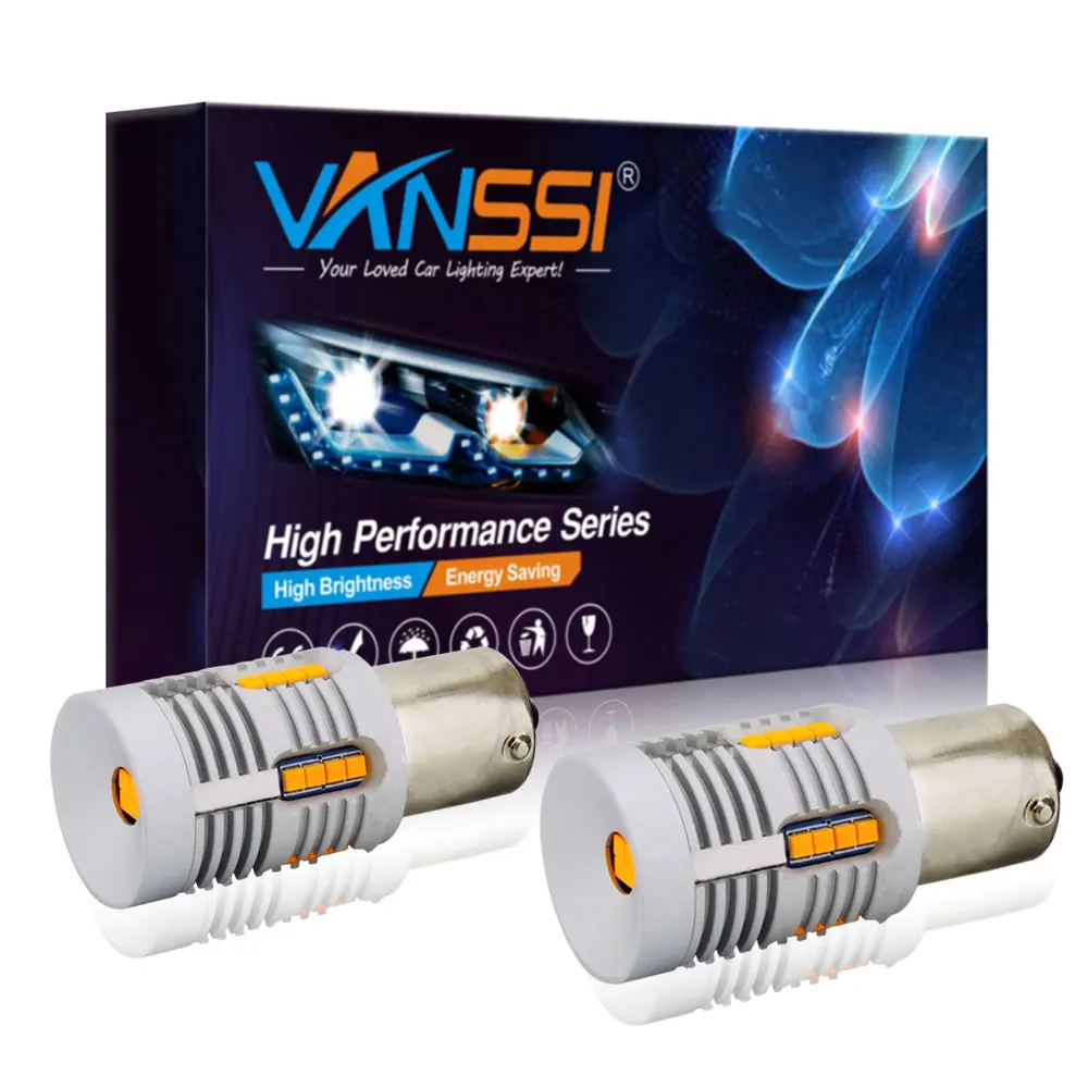 VANSSI 2x 7507 Bau15s PY21W LED Turn Signal Light Bulb Built-in Resistor Canbus Error Free No Hyper Flash 2800lm Amber Yellow
VANSSI 2x 7507 Bau15s PY21W LED Turn Signal Light Bulb Built-in Resistor Canbus Error Free No Hyper Flash 2800lm Amber Yellow