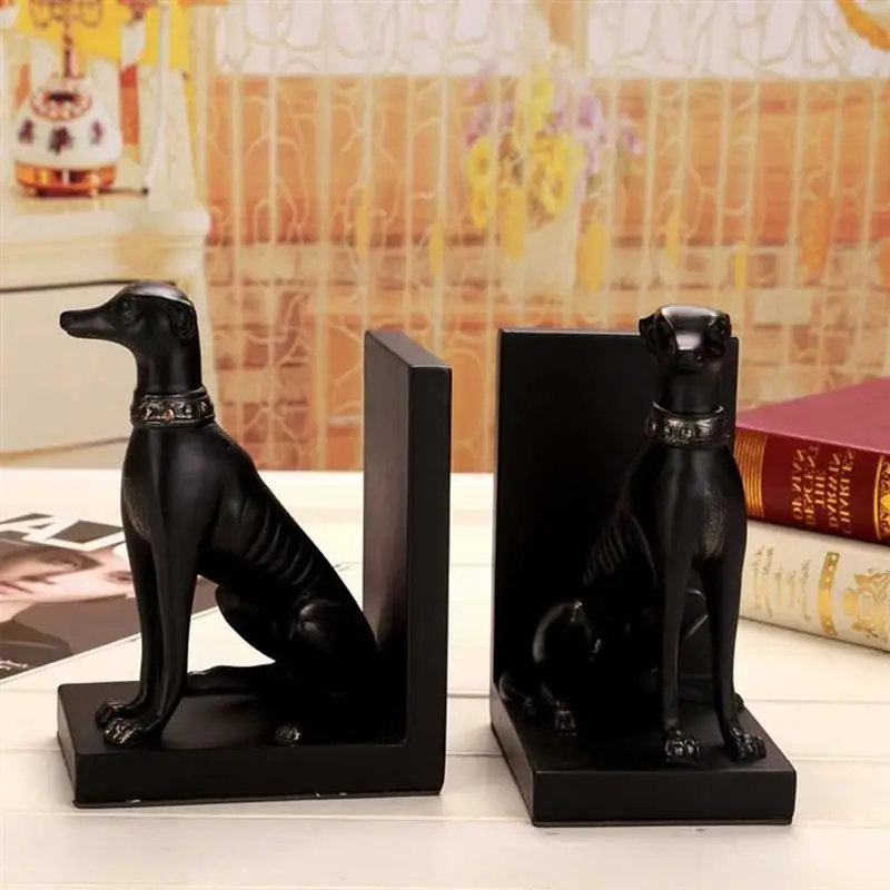 2Pcs Decorative Bookend Frames Dog Statue Book Stand Resin Book Organiser Creative Book Support for Home Dorm
2Pcs Decorative Bookend Frames Dog Statue Book Stand Resin Book Organiser Creative Book Support for Home Dorm