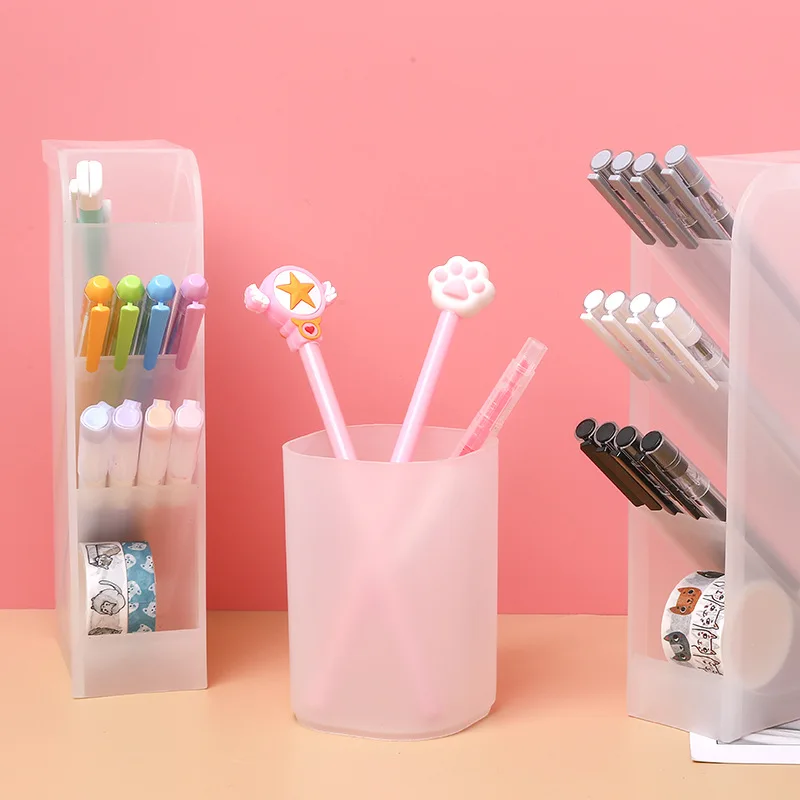 5 slots plastic transparent pen pencil case reading room office home pen display case desk table tabletop pencil cases for girl
5 slots plastic transparent pen pencil case reading room office home pen display case desk table tabletop pencil cases for girl
