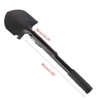 Outdoor Metal Detector Supporting Tools Gold Finder Shovel Military Folding Shovel Spade Emergency Garden Campiing Tool 
Outdoor Metal Detector Supporting Tools Gold Finder Shovel Military Folding Shovel Spade Emergency Garden Campiing Tool