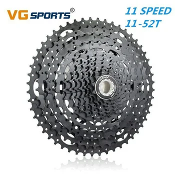 VG Sports 11Speed Mountain Bike Big MTB Bicycle Cassette Freewheel 11-52T Made of High Strength Chrome molybdenum steel
VG Sports 11Speed Mountain Bike Big MTB Bicycle Cassette Freewheel 11-52T Made of High Strength Chrome molybdenum steel
