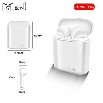 M&J i7s Mini TWS Bluetooth 5.0 Wireless Earphones Earbuds With Charging Box Sports Headsets For iPhone Android Samsung Xiaomi
M&J i7s Mini TWS Bluetooth 5.0 Wireless Earphones Earbuds With Charging Box Sports Headsets For iPhone Android Samsung Xiaomi