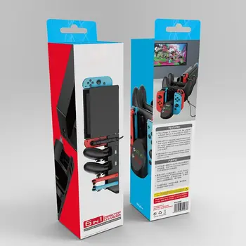 Charging Dock Station Charger Adapter for N-Switch Joy-Con/Pro Controller Handle
Charging Dock Station Charger Adapter for N-Switch Joy-Con/Pro Controller Handle
