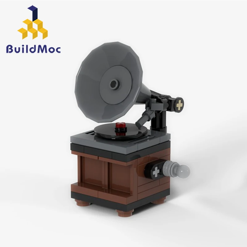 BuildMoc Mini Blocks Vintage Record Player Model Bricks Building Blocks Radio Block Set Recorded Model Christmas Gift
BuildMoc Mini Blocks Vintage Record Player Model Bricks Building Blocks Radio Block Set Recorded Model Christmas Gift