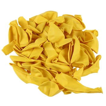 Yellow 12 Inches Helium Quality Latex Balloons - Pack of 50
Yellow 12 Inches Helium Quality Latex Balloons - Pack of 50